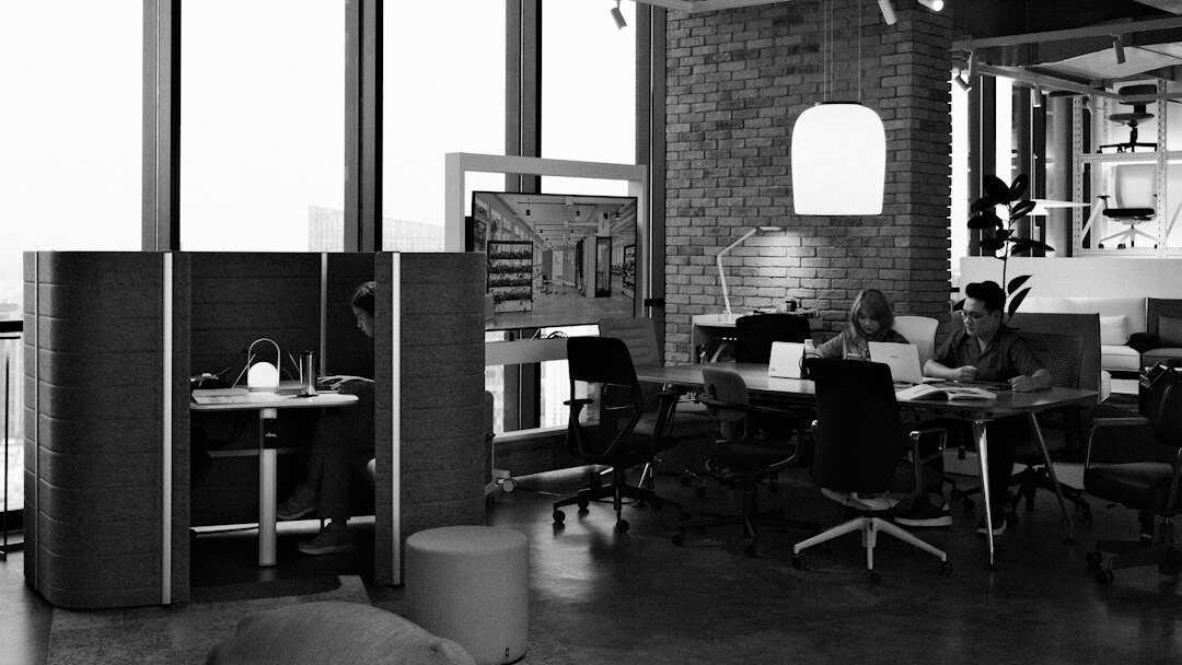 people discussing in digital space