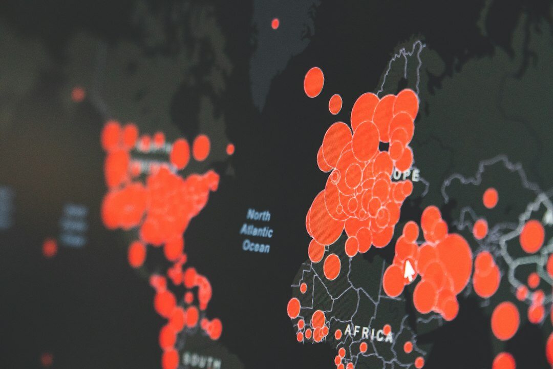 global connections map