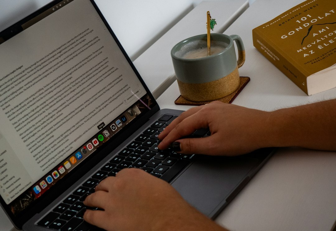 editor reviewing text